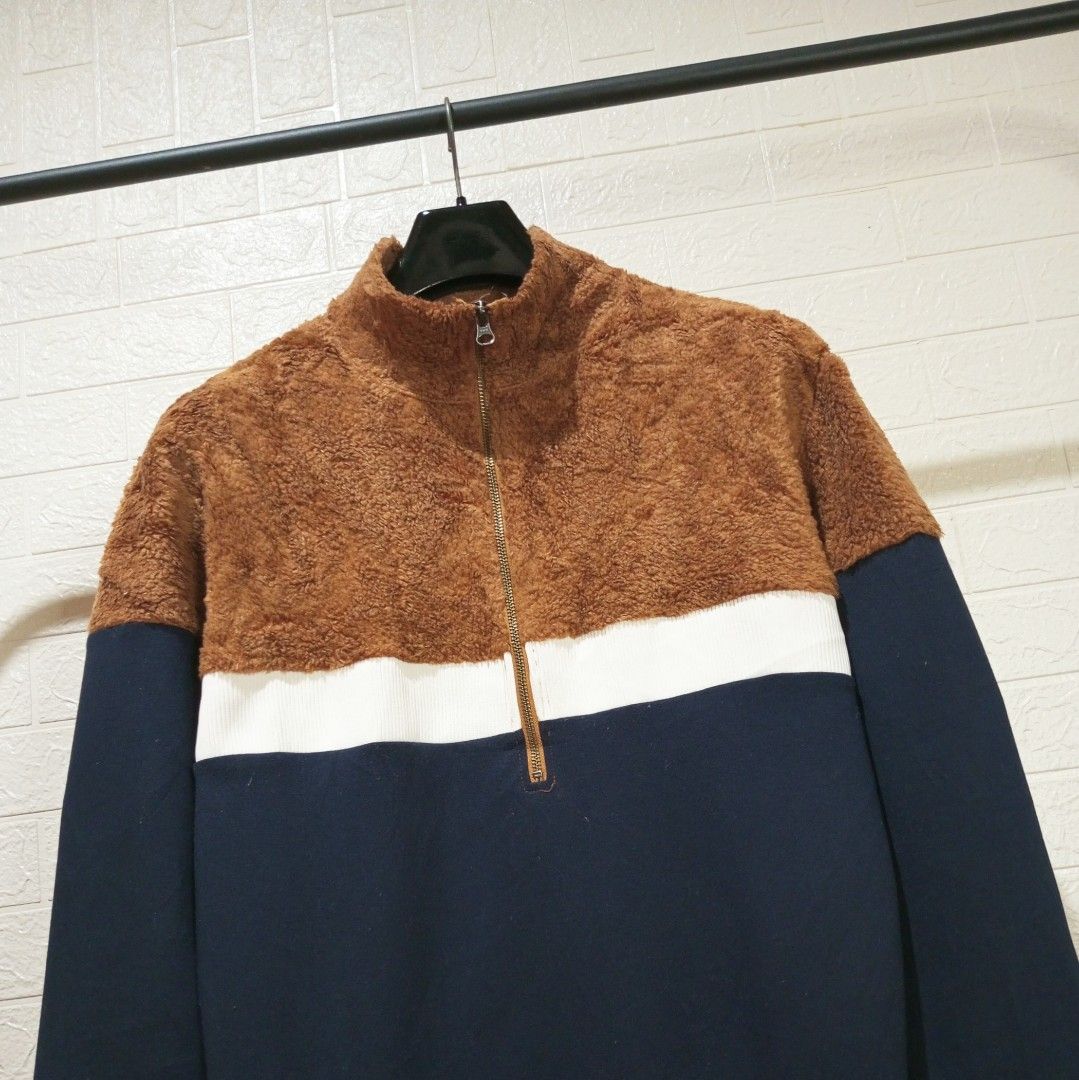 Opening Ceremony Sherpa Fleece Half Zip