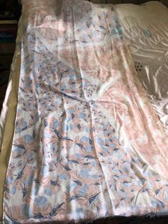 Parfois Floral Pink and Blue Scarf Pre-loved