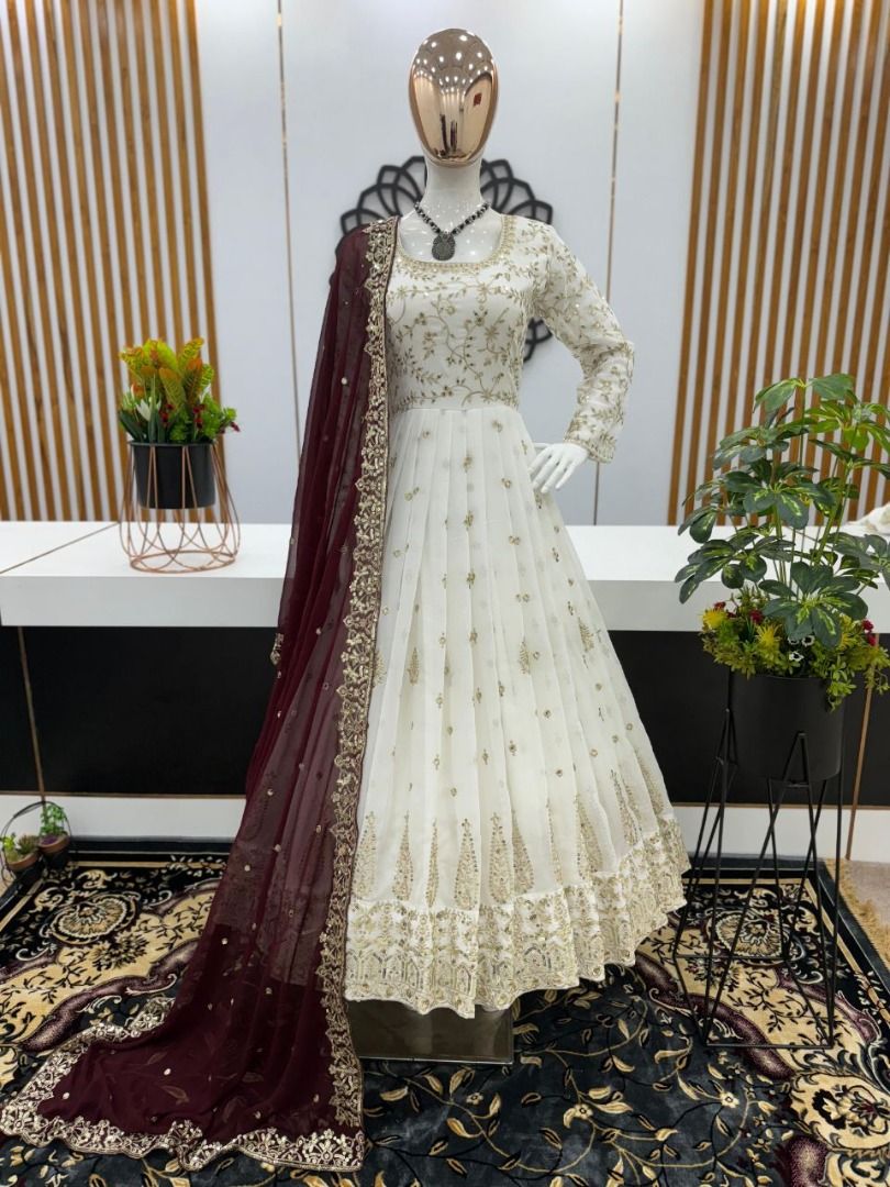 Chamki hot sale work dresses