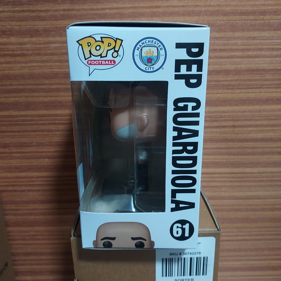 Pep Guardiola Manchester City Funko, Hobbies & Toys, Toys & Games