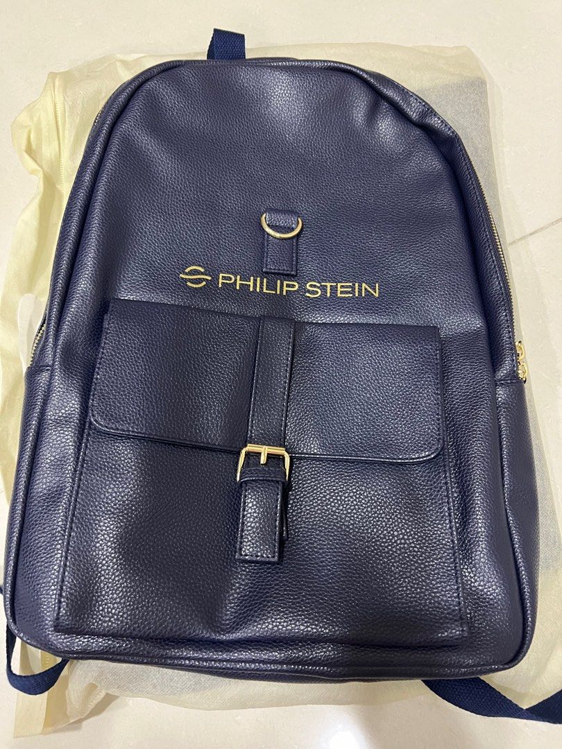Philip Stein Leather Backpack