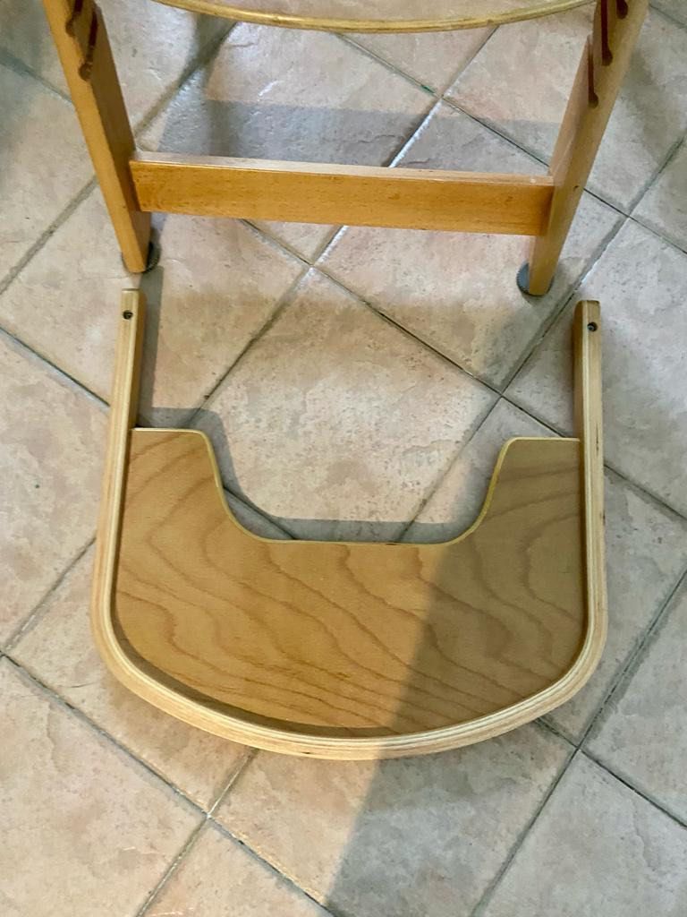East coast multi height wooden high chair outlet