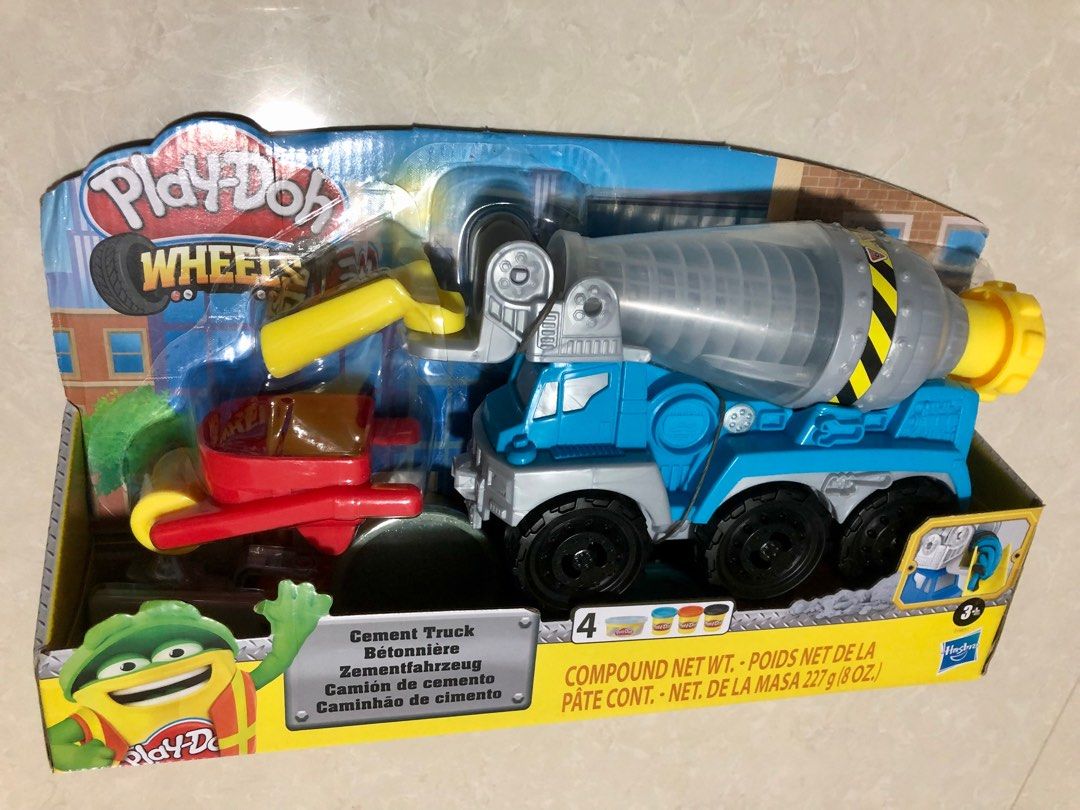 Doh Wheels Play Doh Car Game PLAYDOH Cement Truck (brand New), Hobbies  Toys, Toys Games On