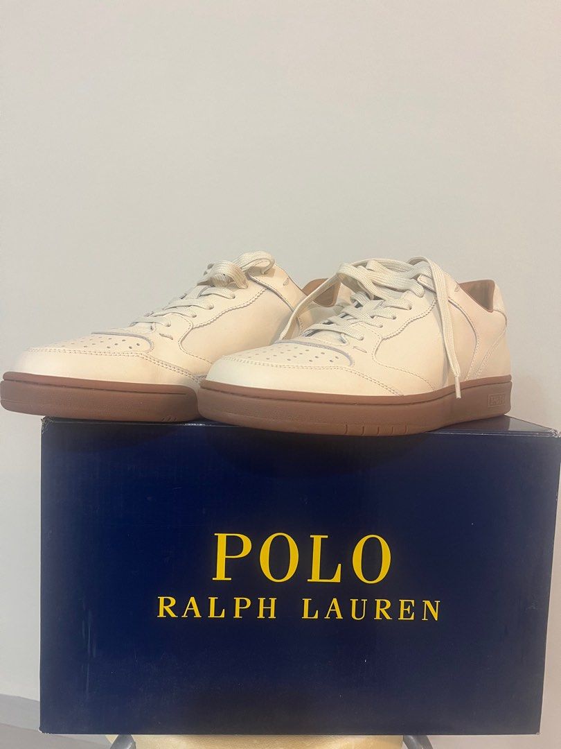 Polo Ralph Laurent Leather Sneakers Men s Fashion Footwear