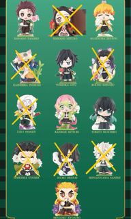 Popmart demon slayer blind box BNIF, Hobbies & Toys, Toys & Games on ...