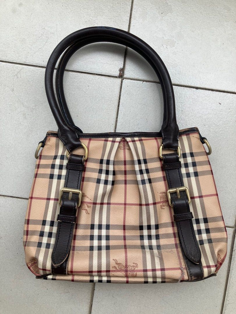 Pre loved burberry bag outlet
