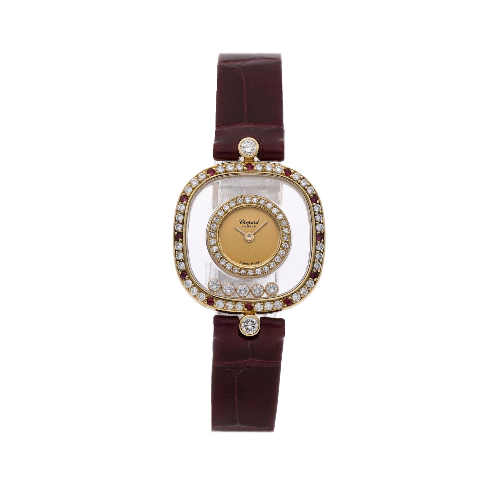 Pre Owned Chopard Happy Diamonds 204959 21 Luxury Watches on