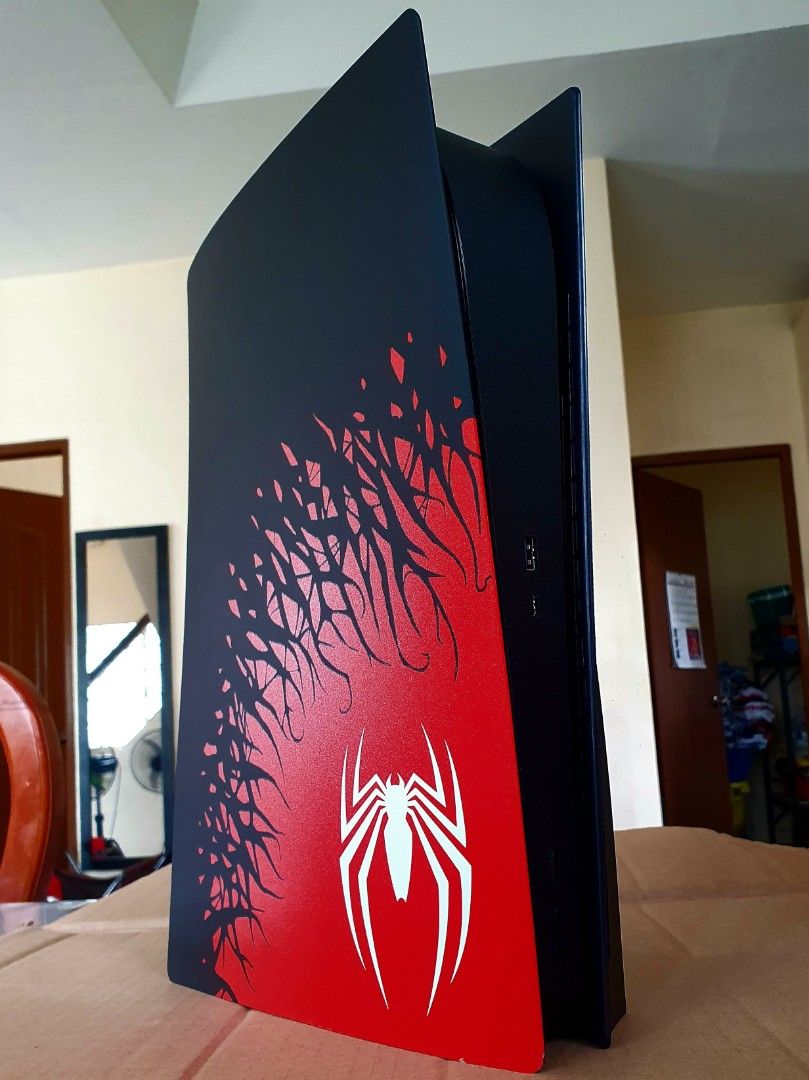 PS5 Spiderman 2 Faceplates (Category: Cases & Covers) located in Manila. Submitted by kiddgamer (Listing ID 1281869271, Image 2). Description: Hello good day! Spiderman Faceplates are now in stock. Can be avail via Lalamove https:// shp.ee/y8k7ywk.