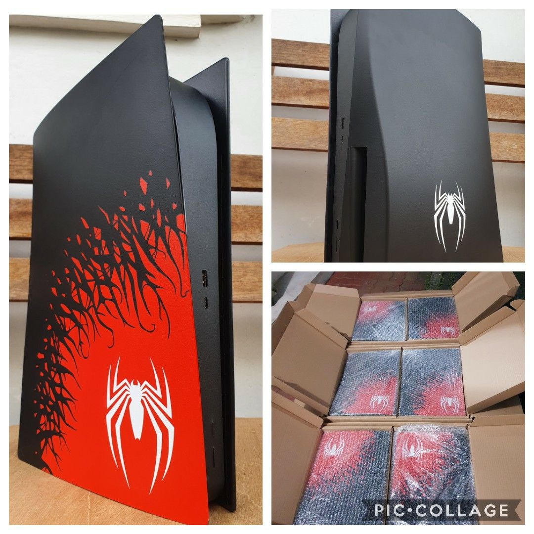 PS5 Spiderman 2 Faceplates (Category: Cases & Covers) located in Manila. Submitted by kiddgamer (Listing ID 1281869271, Image 1). Description: Hello good day! Spiderman Faceplates are now in stock. Can be avail via Lalamove https:// shp.ee/y8k7ywk.