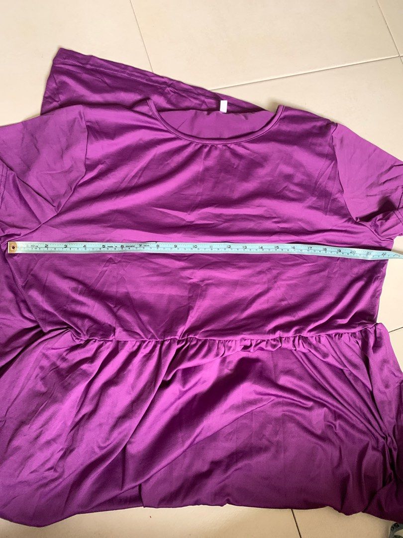 Purple dress discount with pockets