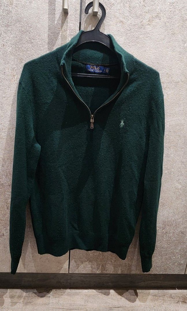 Ralph Lauren polo quarter zip jacket Men s Fashion Coats
