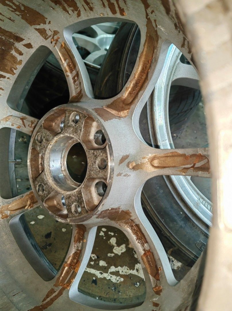 Rays Engineering Daytona 707 5X120 17 x 8J 9J ET35, Auto