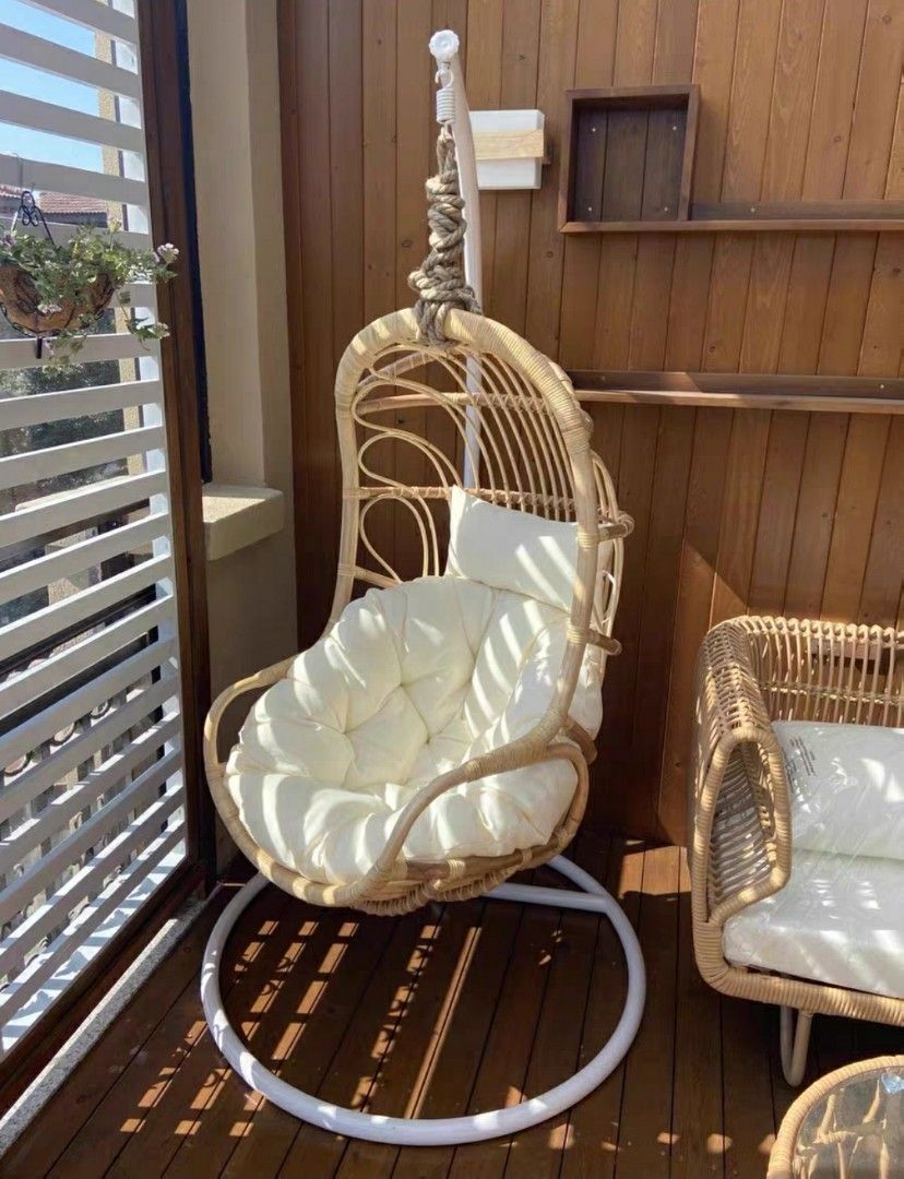 READY STOCK WAREHOUSE CLEARANCE SALES Outdoor Rattan Swing Chair