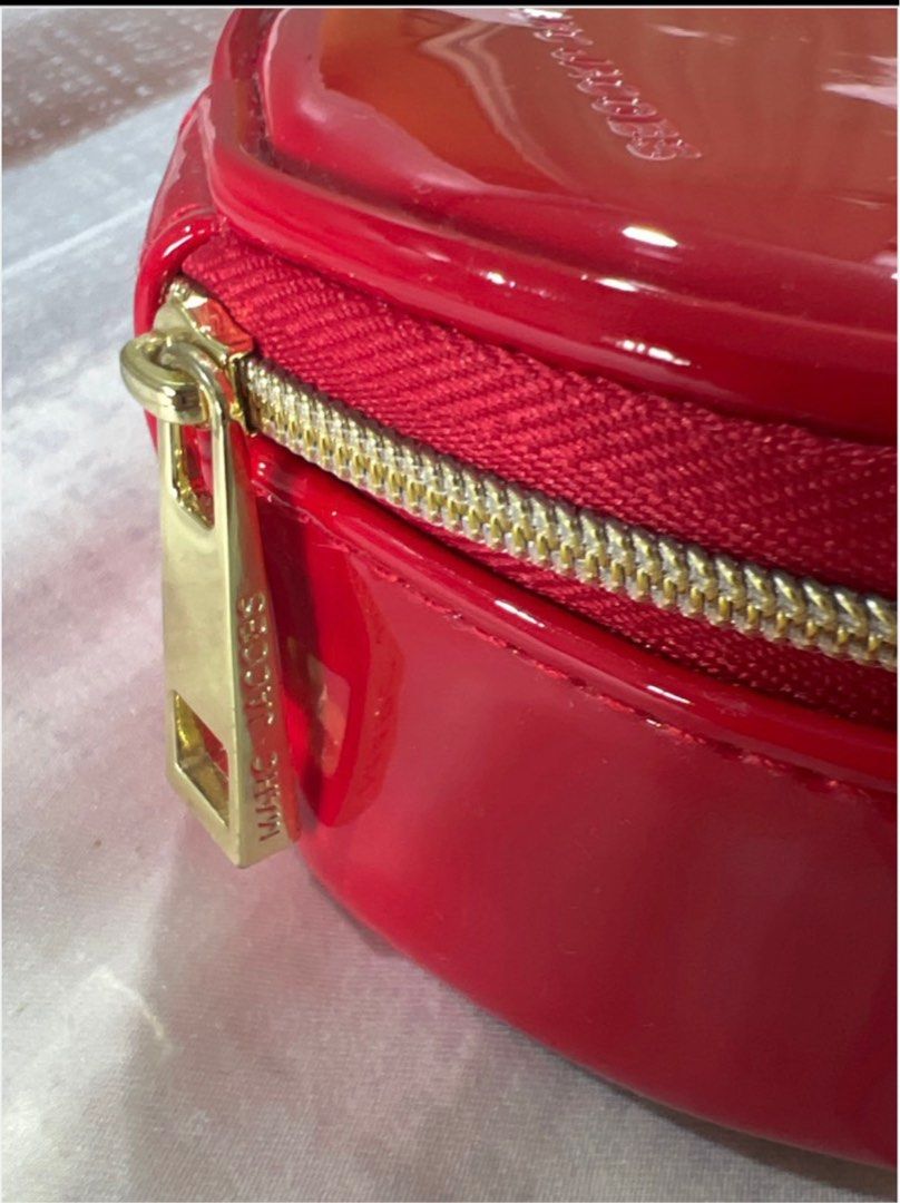 Marc jacobs online red crossbody bag