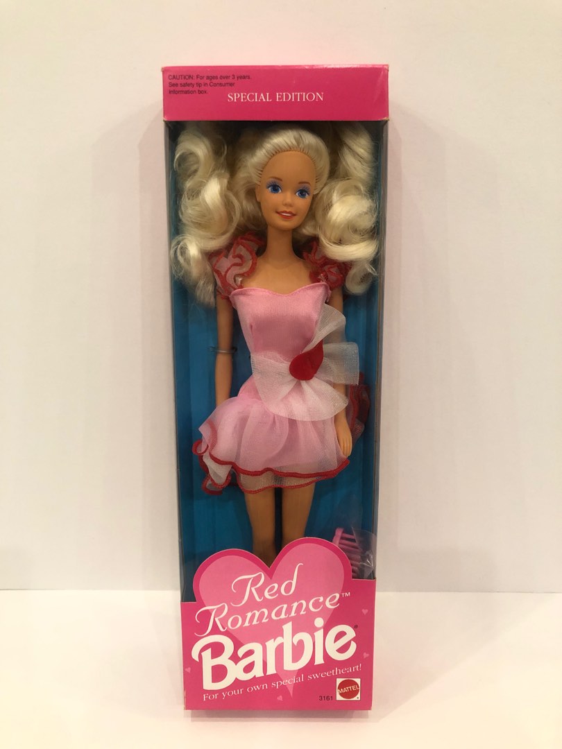 Red Romance Barbie doll 1992 Special Edition Hobbies Toys