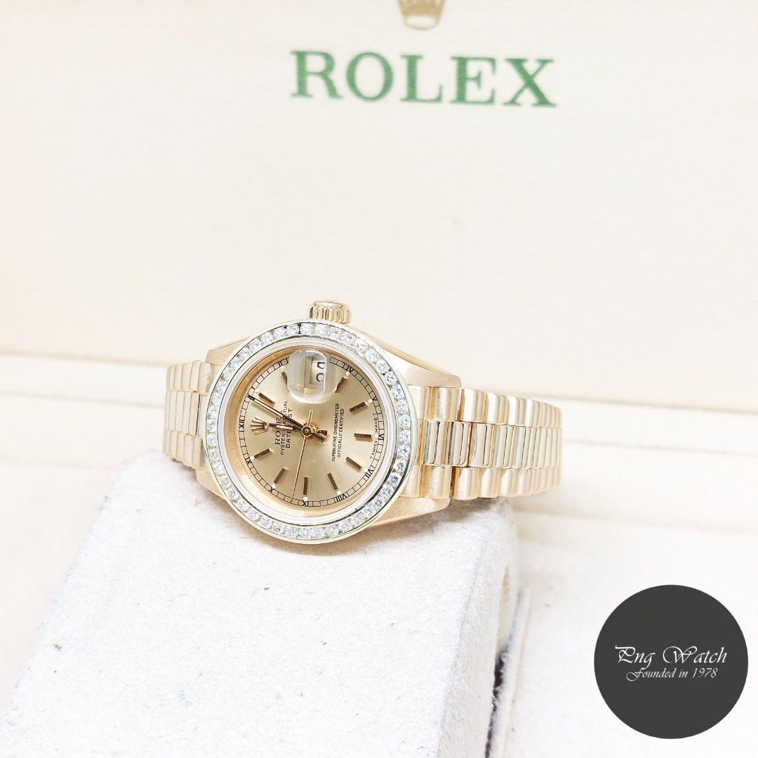 Gold rolex shop