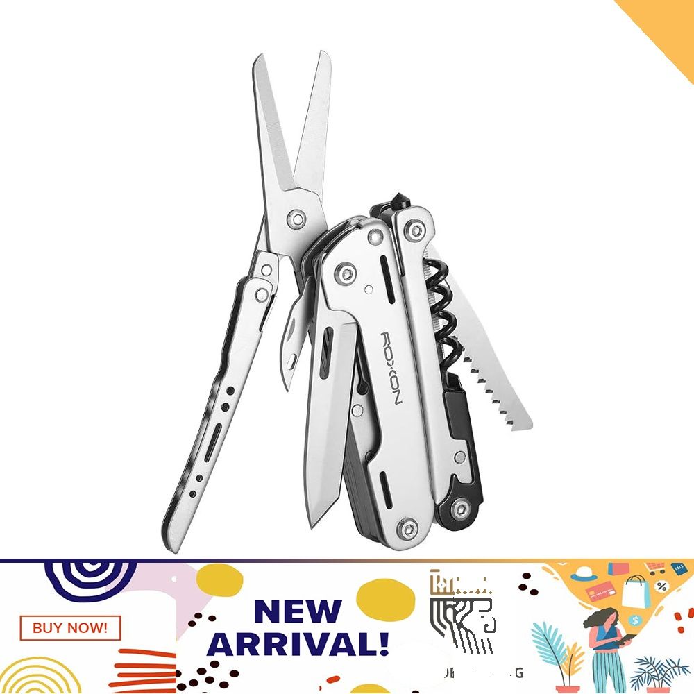 ROXON S801S STORM 16 in 1 Multitool Pliers EDC for Camping, Outdoor wi –  USA Camp Gear