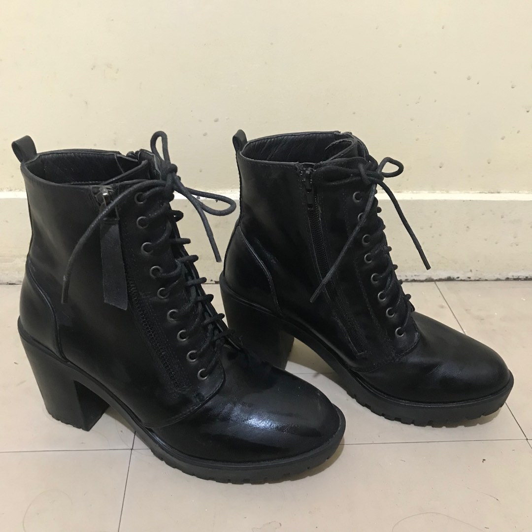 Rue 21 black combat boots hot sale