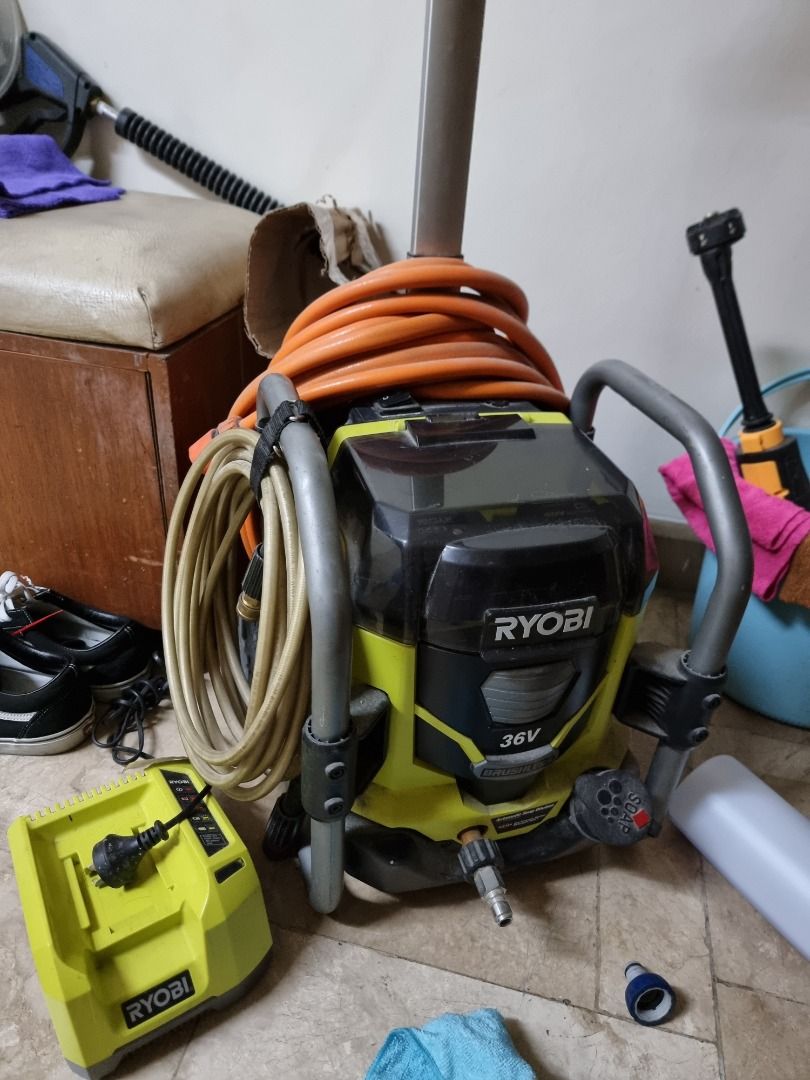 Ryobi 36v cordless online pressure washer