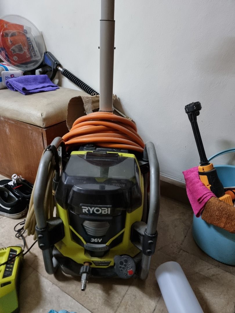 36v ryobi pressure washer best sale