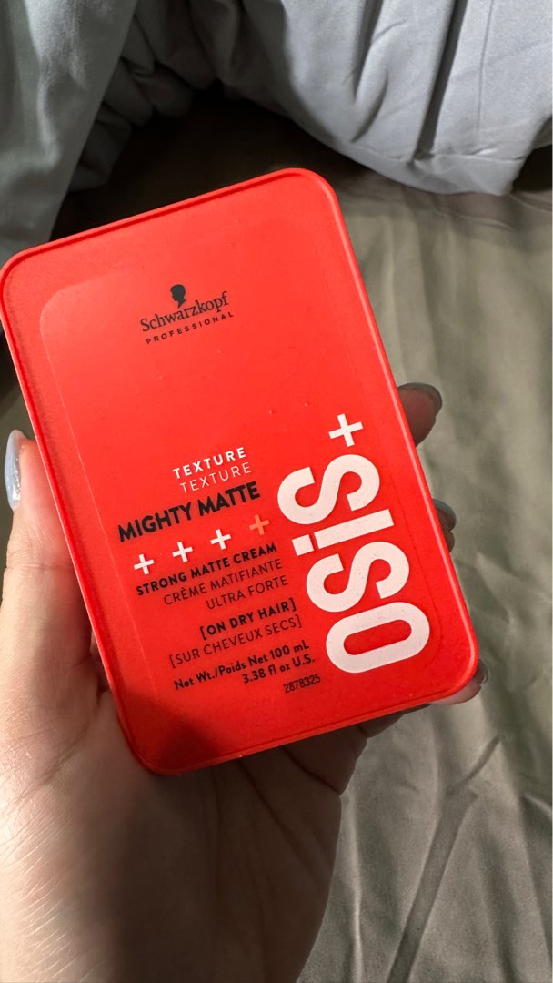 Schwarzkopf Professional OSIS MIGHTY MATTE (Styling)-100ML(NEW), Beauty ...