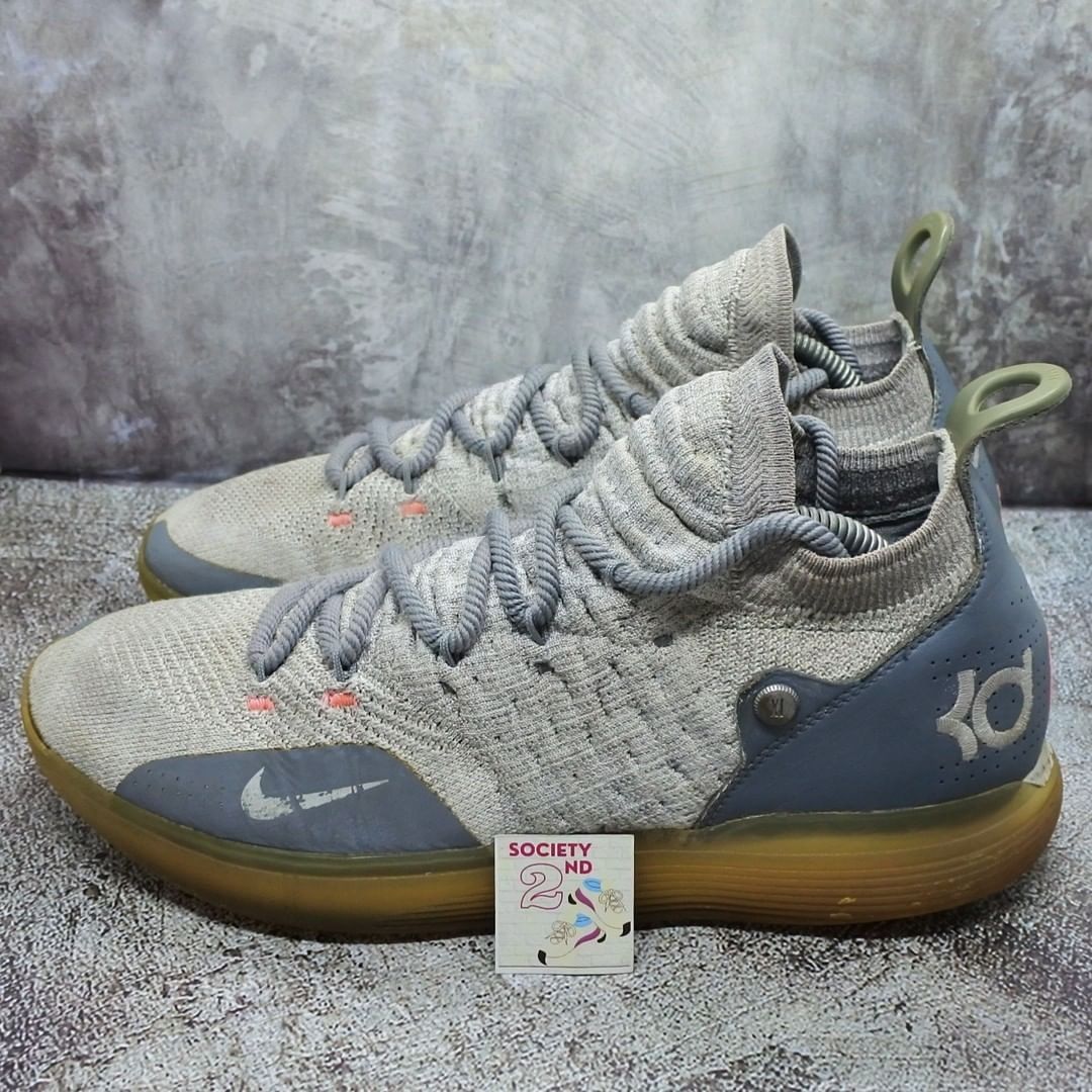 Kd Shoes Kd 11 Grey And Black NIKE ZOOM KD 11 XI KEVIN DURANT