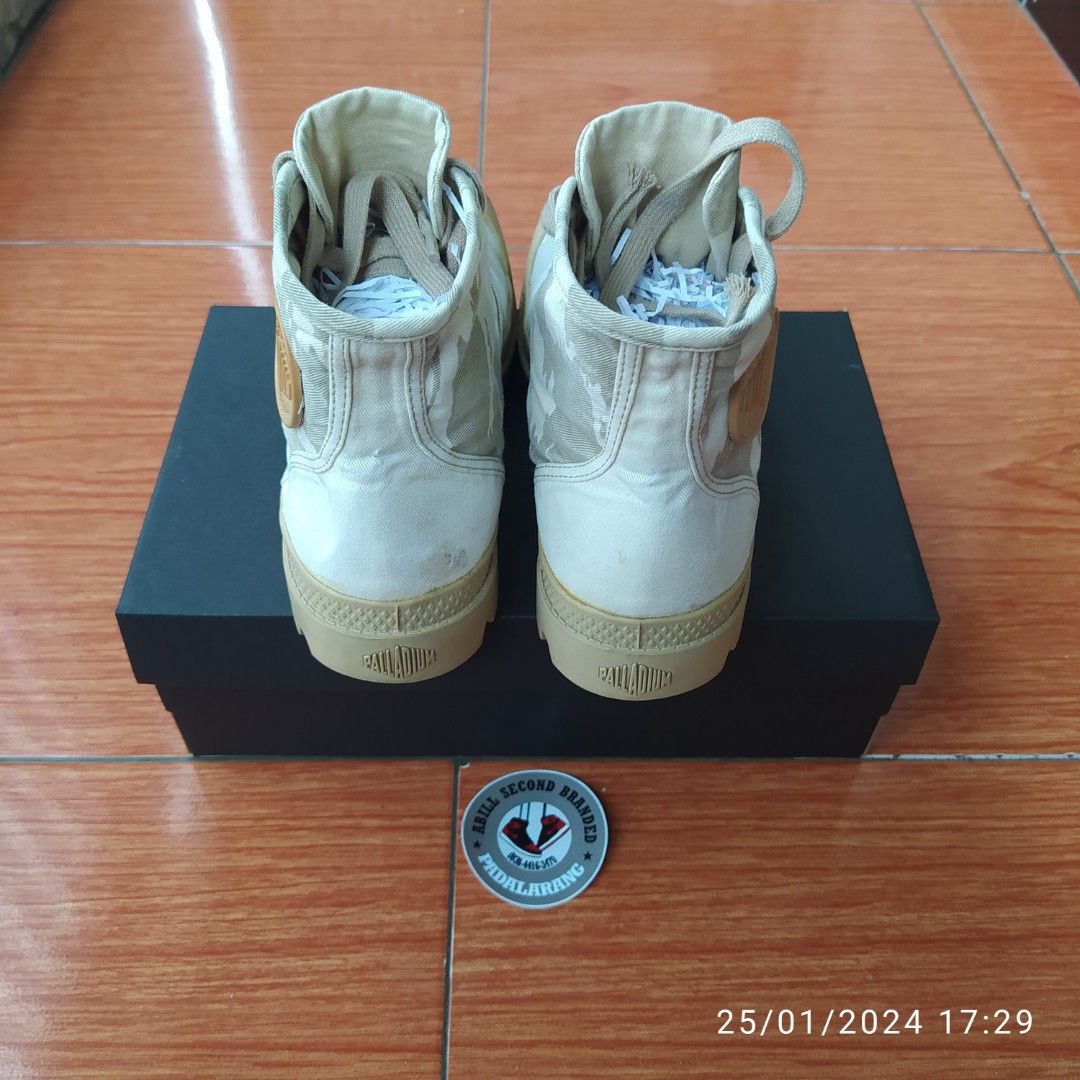 Sepatu Boots PALLADIUM Cemo Fesyen Pria Sepatu Sepatu Boot di