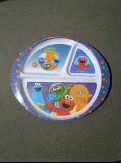Sesame Street Plate For Kids