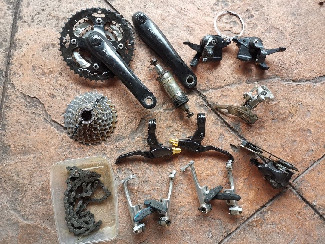 Shimano deore 3x8 new arrivals groupset