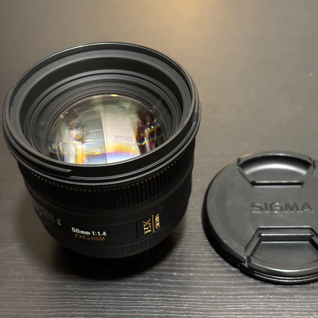 Sigma 50mm f1.4 EX DG HSM (Canon EF mount), Photography, Lens & Kits on Carousell