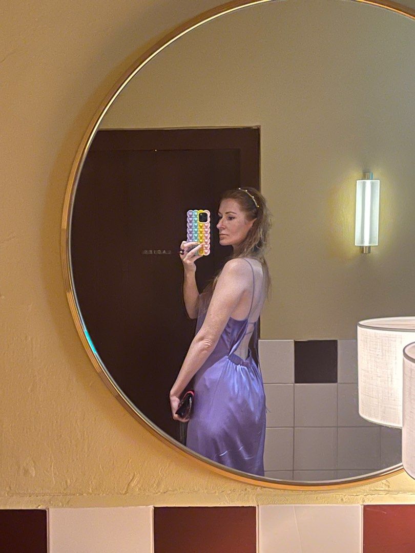 Helmut lang sales purple dress