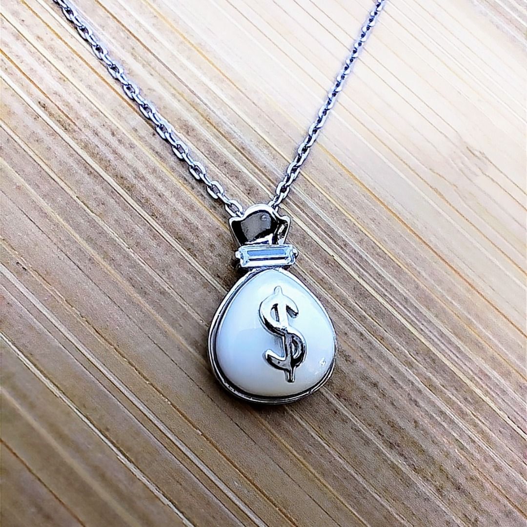 Chain pendant clearance silver