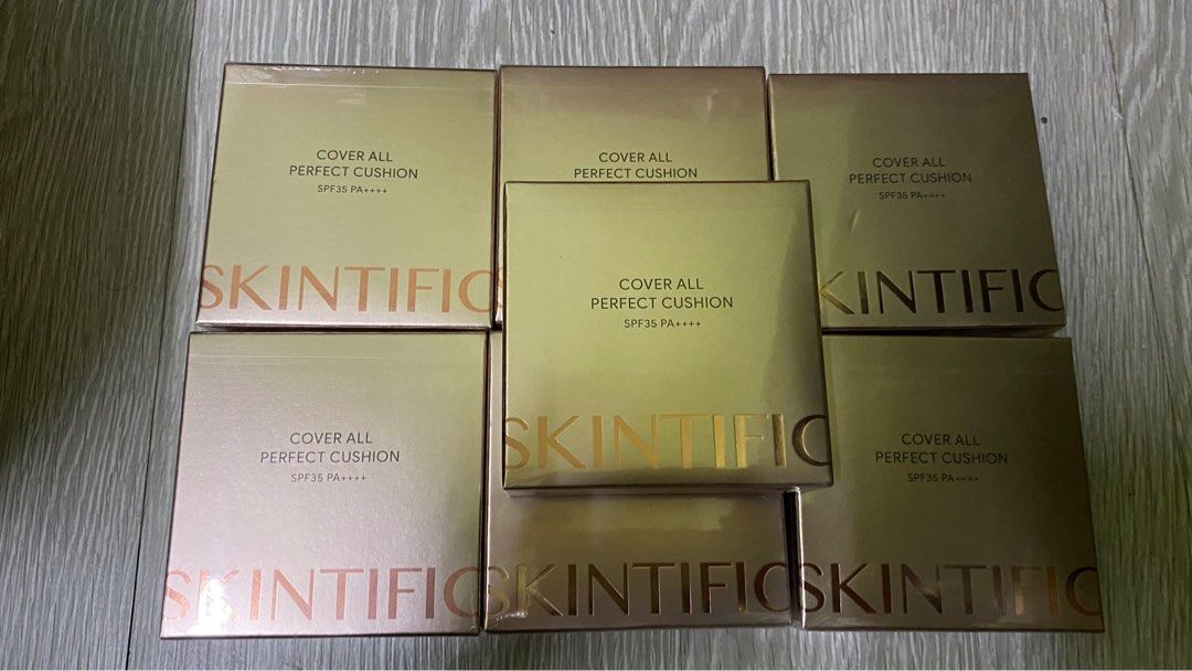 SKINTIFIC Cover All Perfect Cushion High Coverage Poreless