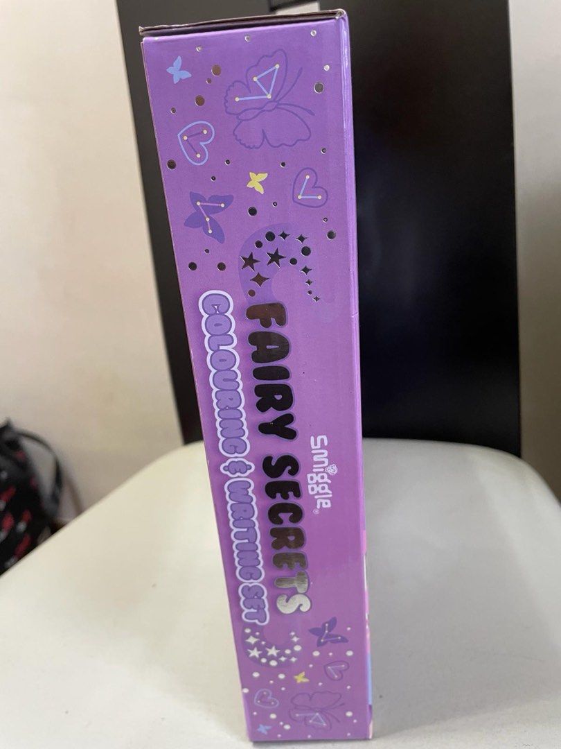 Smiggle Colouring & Writing set Fairy Secret, Hobbies & Toys