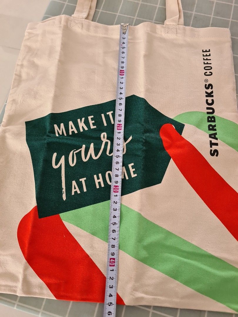 Starbucks make it yours at home totebag women s fashion bags