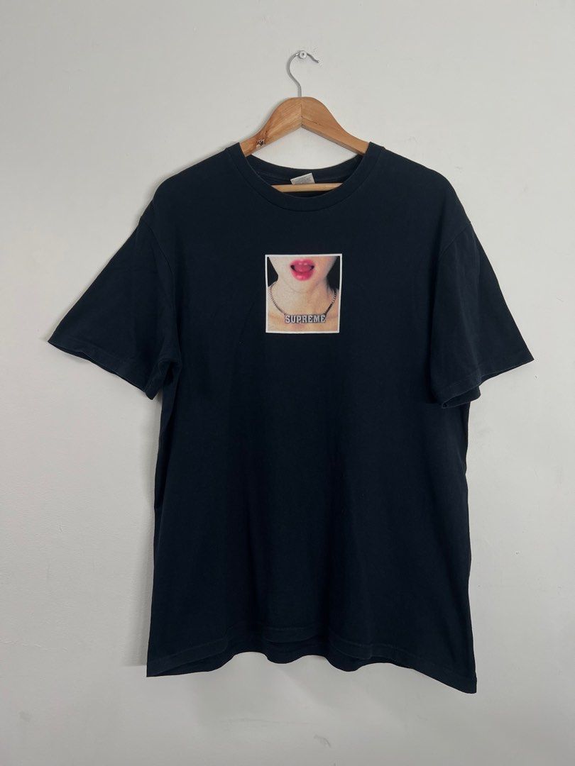 Supreme bling sales tee navy
