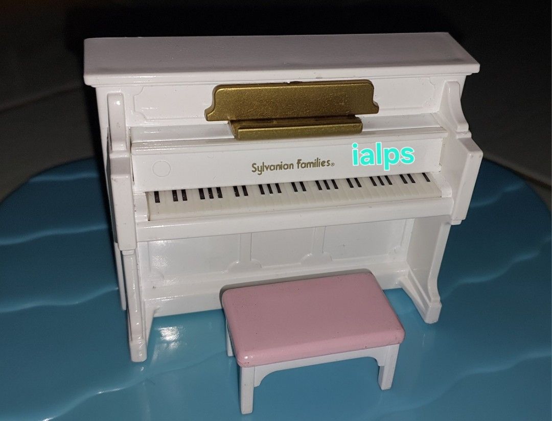 Sylvanian Families Piano with Chair (Category: Kids Toys) located in Angono. Submitted by lpsflover (Listing ID 1281953436, Image 1). Description: In good condition. No scratches nor stains. Just displayed. Payment via BDO or Gcash through Express Send only. I will not honor nor accept Gcash transfers with Send Money Protect feature activated as payment. Do not purchase if in doubt. Delivery via Lalamove or J&T at buyer's additional expense..