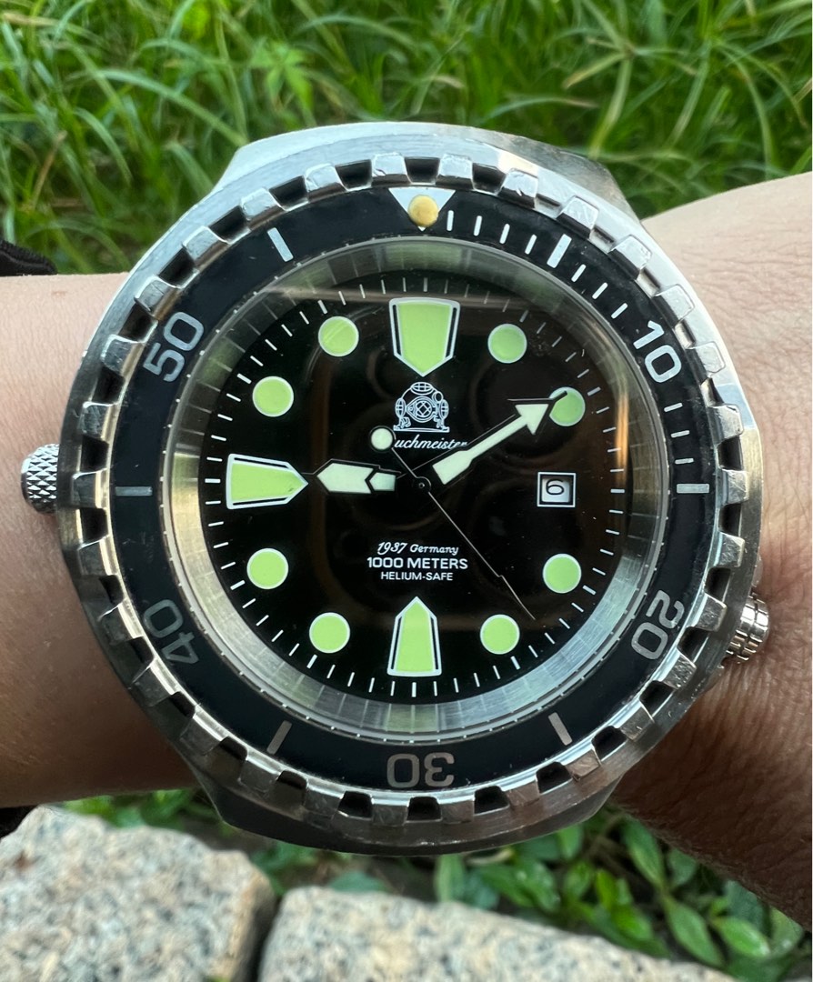 Tauchmeister automatic discount 1000m dive watch