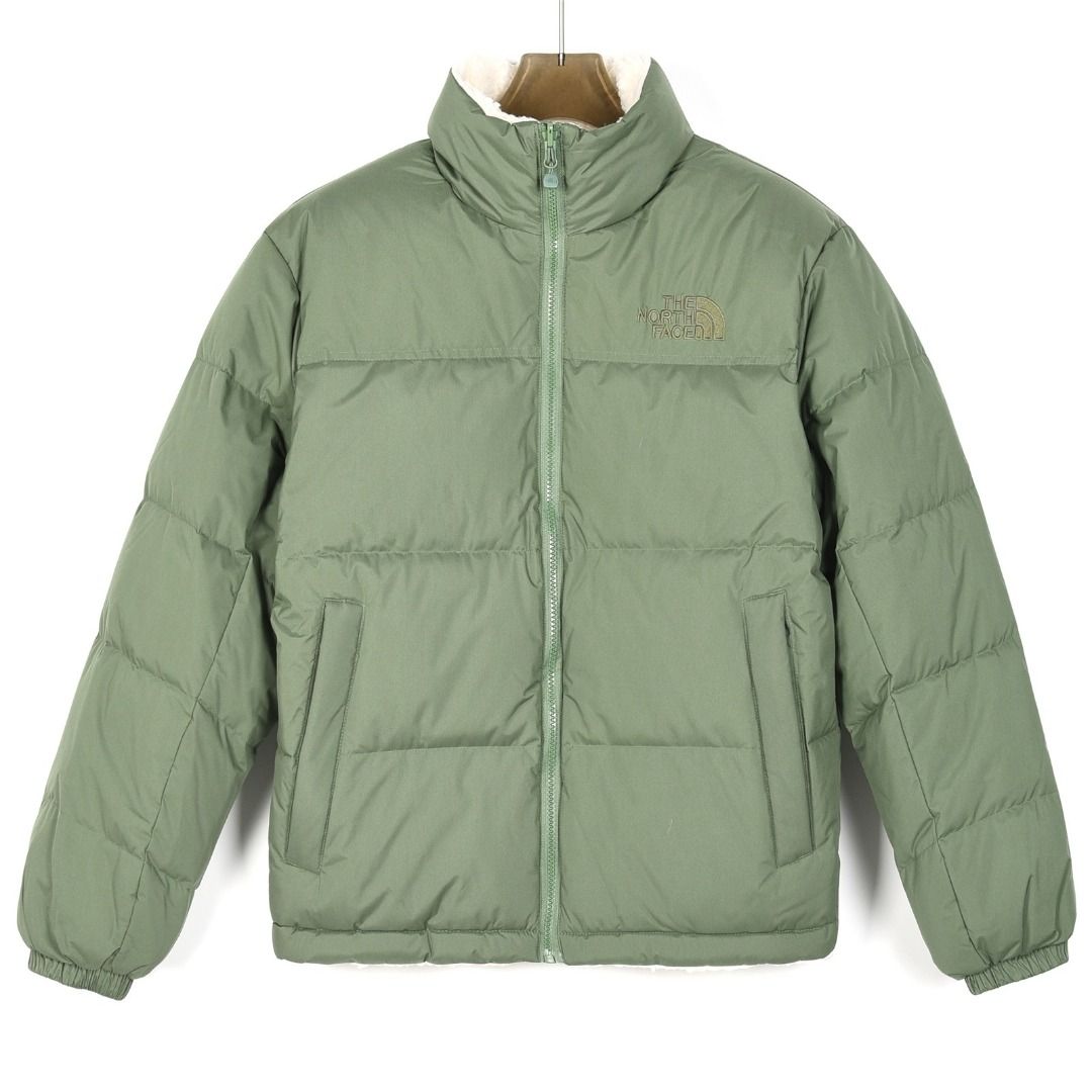 Mens green north face jacket online