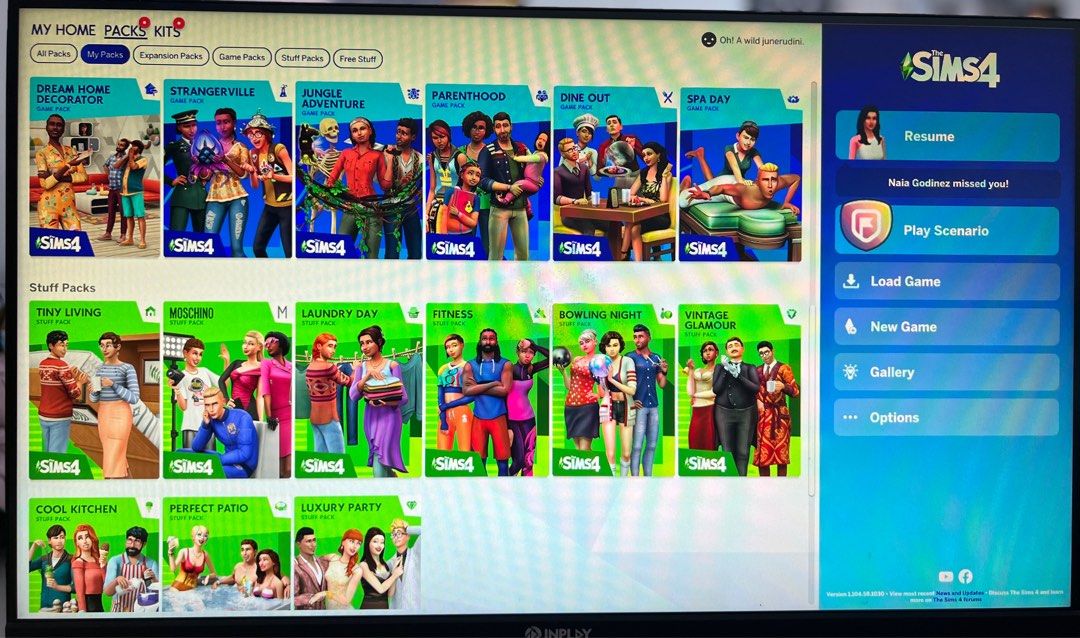 The SIMS 4 with packs (EA version) EA account included (Category: Others) located in Santiago. Submitted by missymuffet (Listing ID 1281871952, Image 2). Description: Hi! I’m a simmer since the sims 1! But since i am already too busy with work and family i couldn’t find enough time to play anymore. So i am now selling my EA (origin) account with mainly the sims 4 and packs in it. Details: (may refer to photos) Base game 11 Expansion Packs 6 Game 