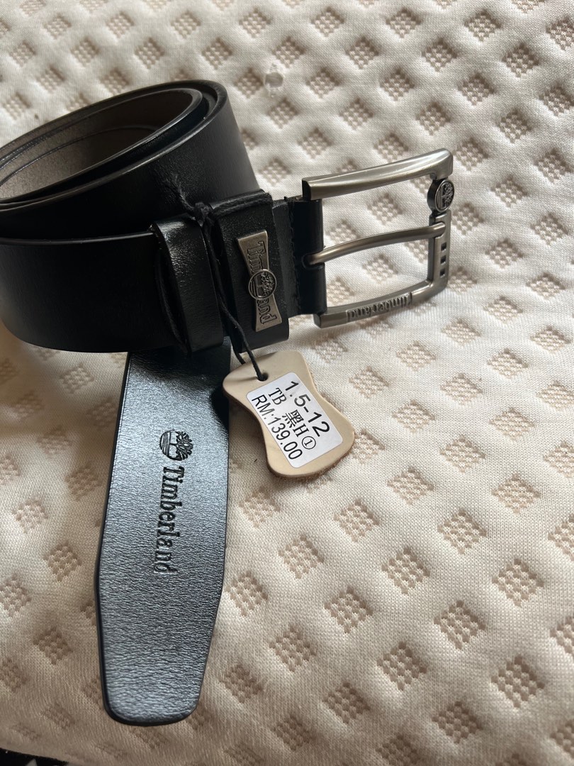 Timberland genuine discount leather belt