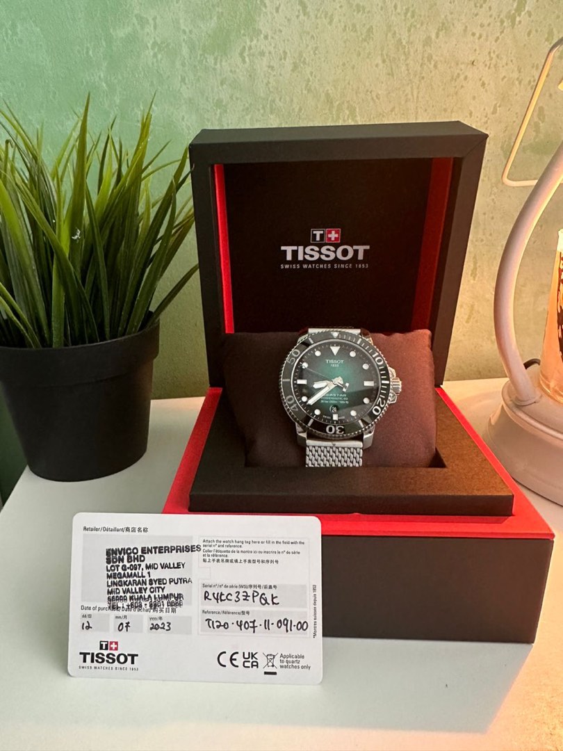 Tissot Seastar Powermatic 80 Men s Fashion Watches Accessories