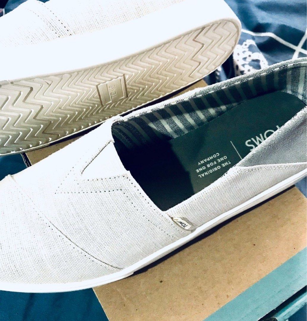 TOMS Heritage Canvas Birch Cupsole Alpargatas Venice Collection Men s Fashion Footwear Casual Shoes on Carousell