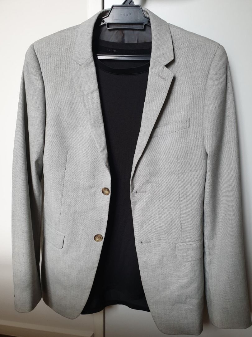 TOPMAN Formal Blazer Men s Flex Slim Fit 2 Button Sport Coat