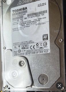 TOSHIBA 2TB Hard disk455637996332666880