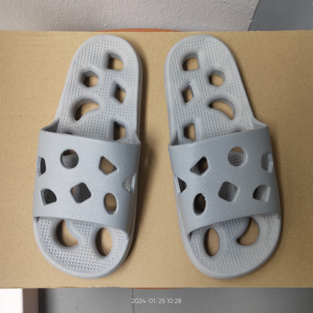 Unisex Anti slip Bathroom Slippers Feet Length 24 24.5cm Men s US 6.5 7 Women s US 8 8.5