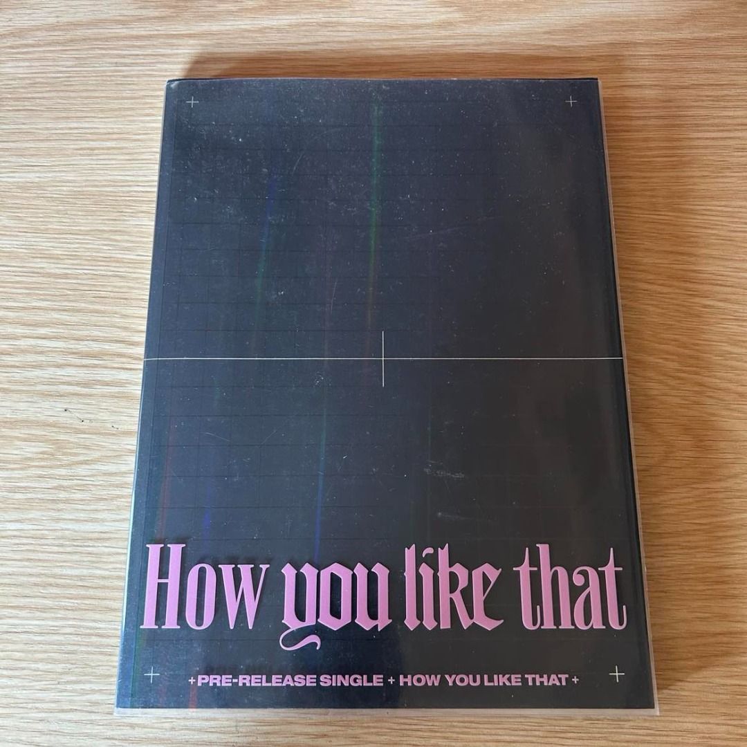[UNSEALED] Blackpink How you like that Album, Hobbies & Toys