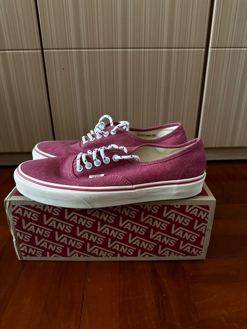 Vans j crew on sale washed canvas authentic