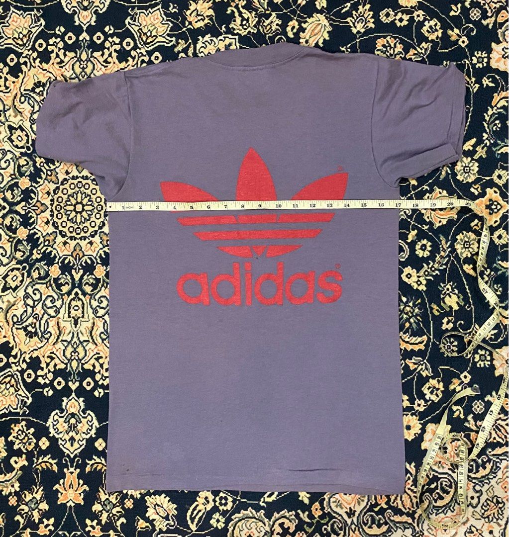 Vintage adidas big logo rare colour shirt