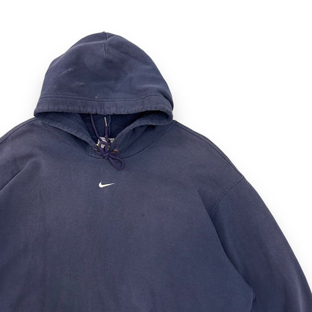 nike centre swoosh hoodie vintage